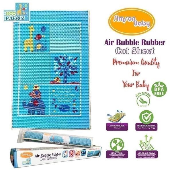 Perlak Simson Baby Waterproof Rubber Cot Sheet 2