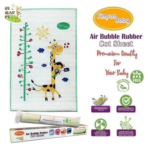 Perlak Simson Baby Waterproof Rubber Cot Sheet 4