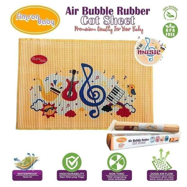 Perlak Simson Baby Waterproof Rubber Cot Sheet 5