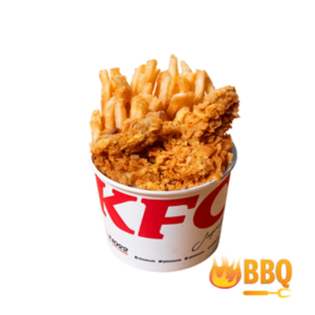 Personal Snack Bucket 3 BBQ