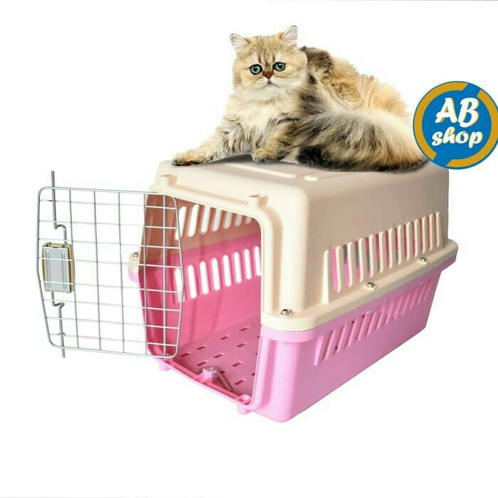 Pet Cargo Kandang Kucing-Musang-Kelinci L 50x32x38