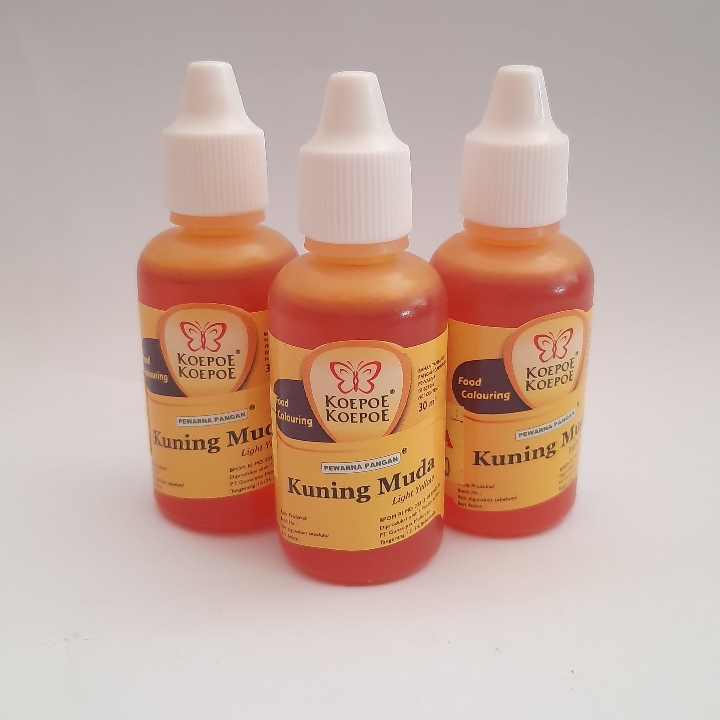 Pewarna Kuning Muda Koepoe Koepoe 30ml