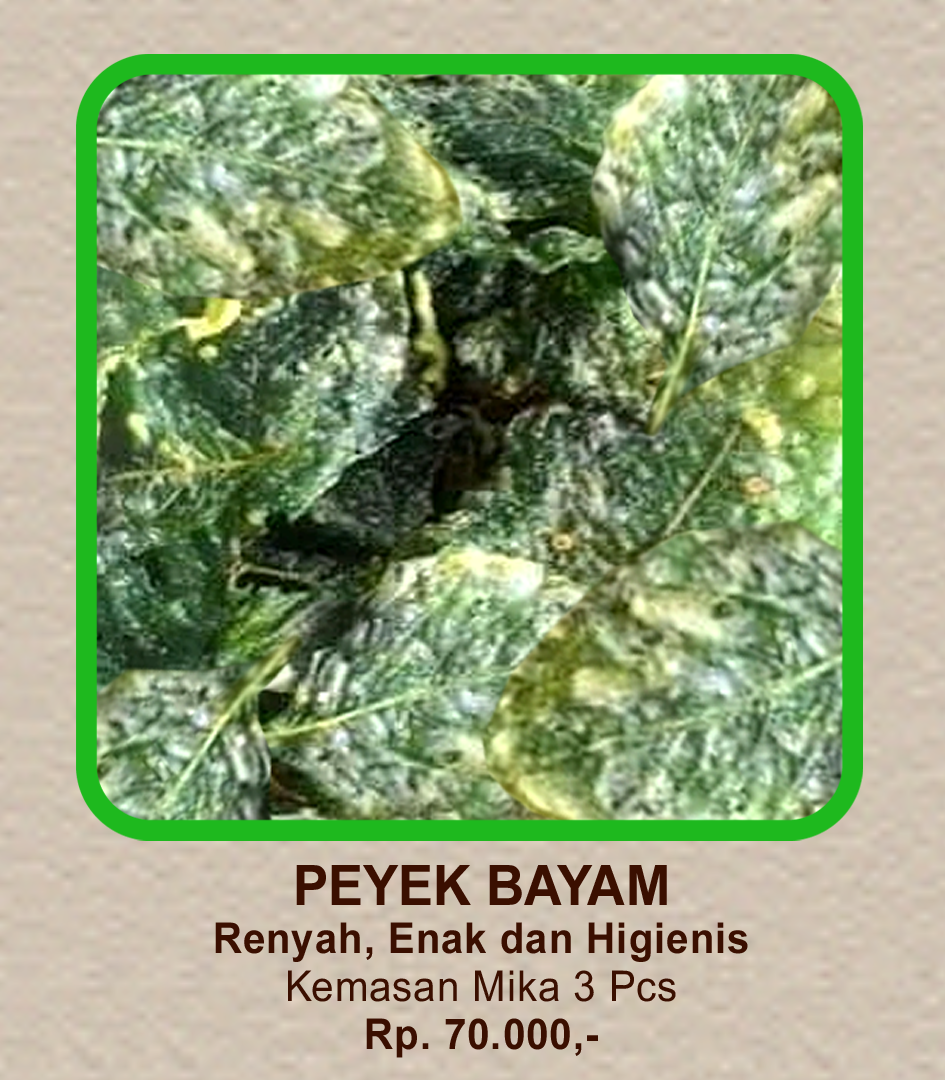 Peyek Bayam 1000gr