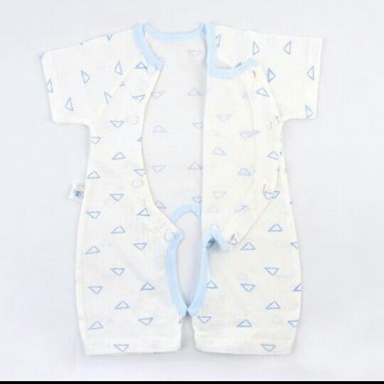 Piama jumpsuit bayi korea lengan pendek