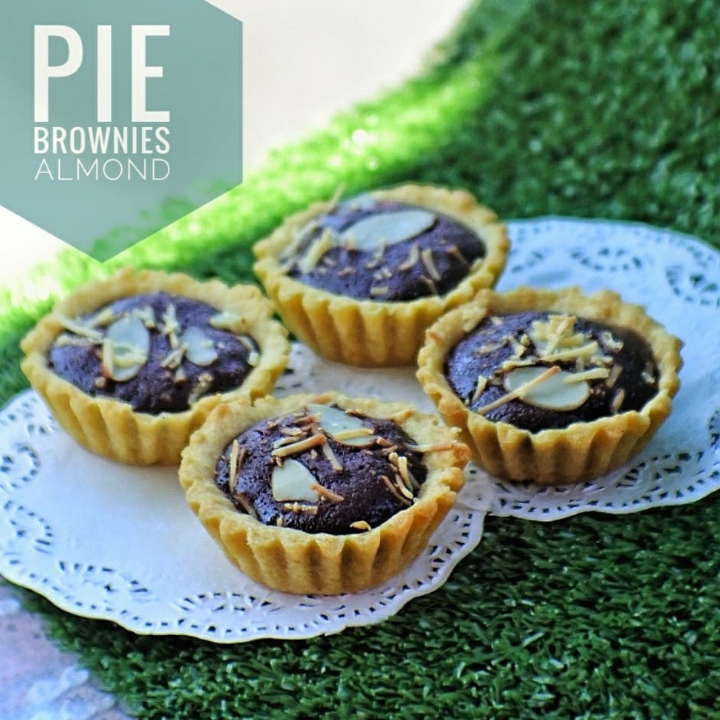 Pie Brownies Almond