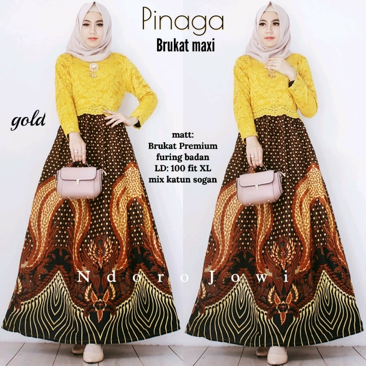 Pinaga Brukat Set