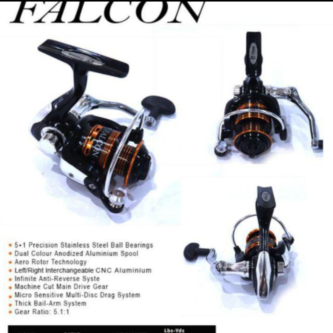 Pioneer falcon reel spining 2