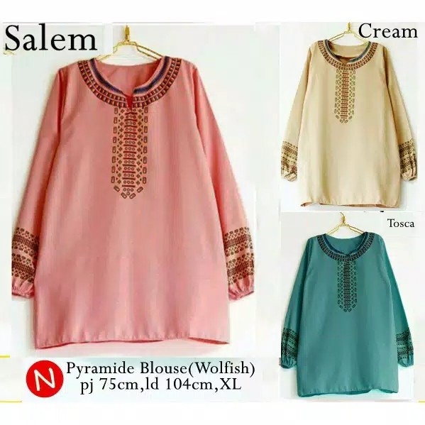 Piramide Blouse Baju Tun