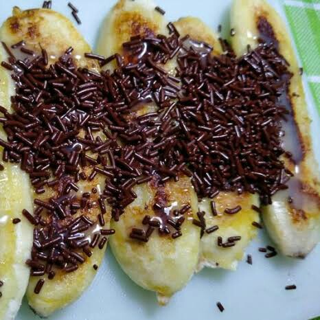 Pisang Bakar Chocolate