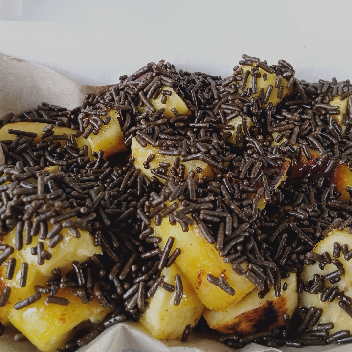 Pisang Bakar Full Keju