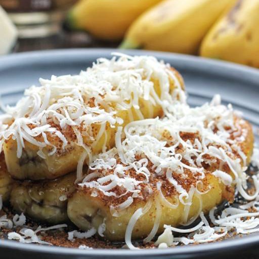 Pisang Bakar Toping Keju