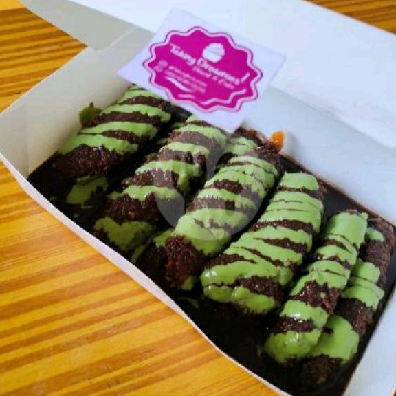 Pisang Choco Toping Greentea