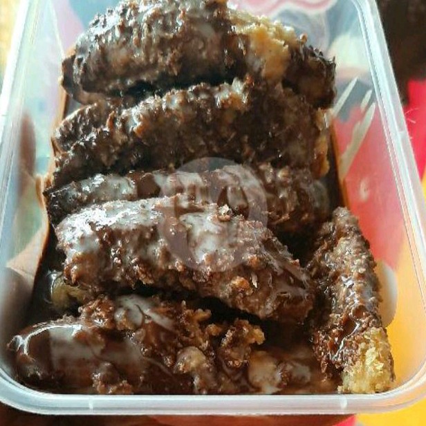 Pisang Choco Toping Tiramissu