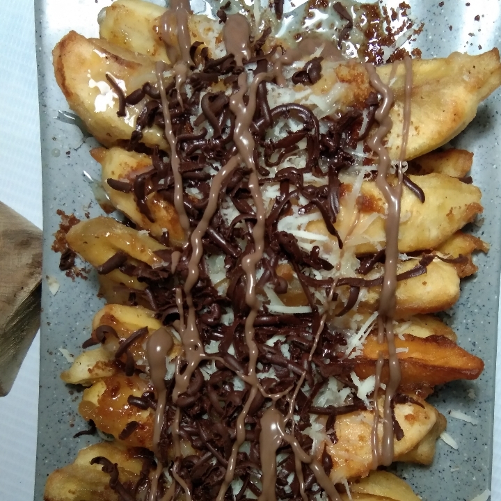 Pisang Coklat Keju