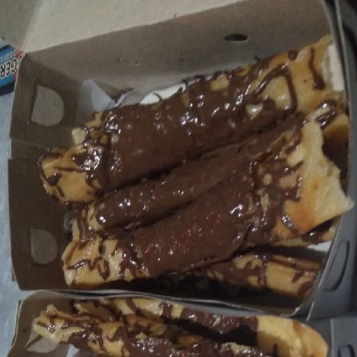 Pisang Crepes Toping