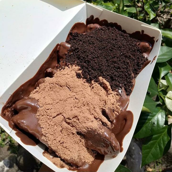 Pisang Crispi Milo Oreo