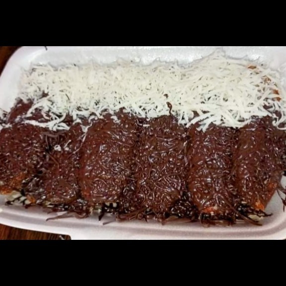 Pisang Crispy Coklat Keju