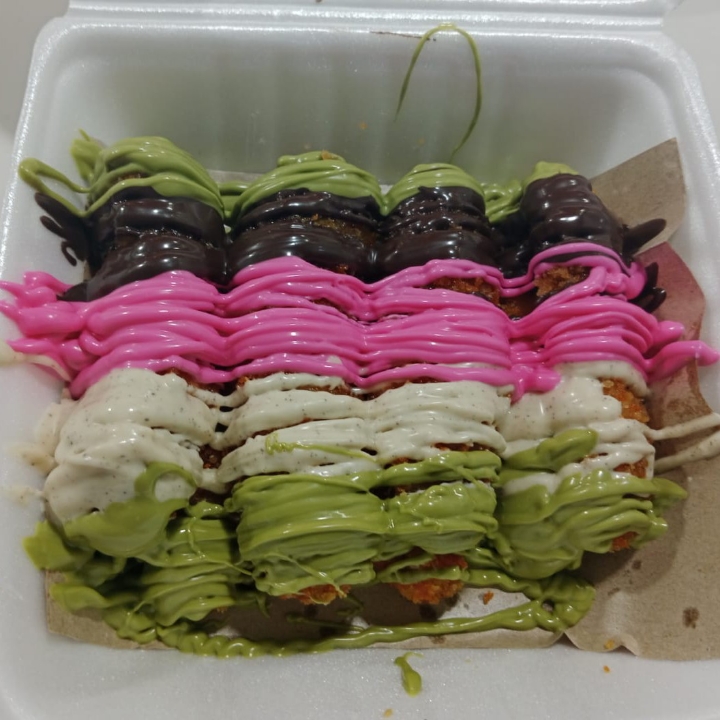 Pisang Crispy Pelangi