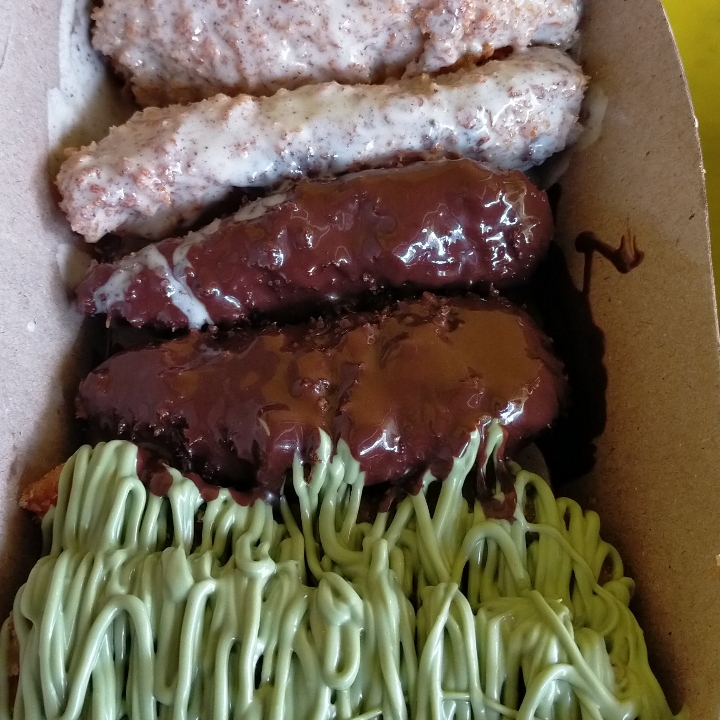 Pisang Crispy Tiramisu Miv Coklat Greante