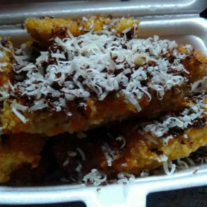 Pisang Crispy Toping 