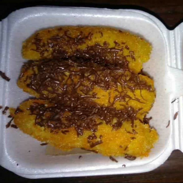 Pisang Crispy Toping  2