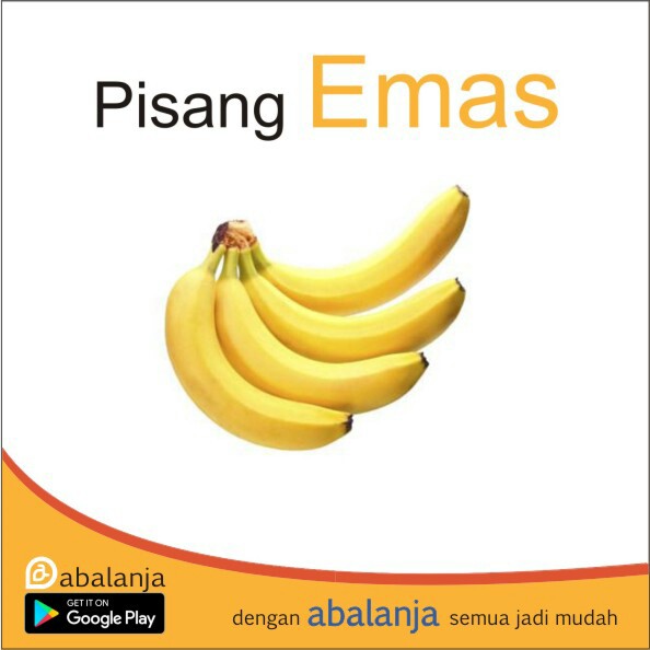 Pisang Emas 1 Sisir