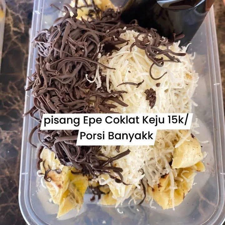 Pisang Epe Coklat Keju