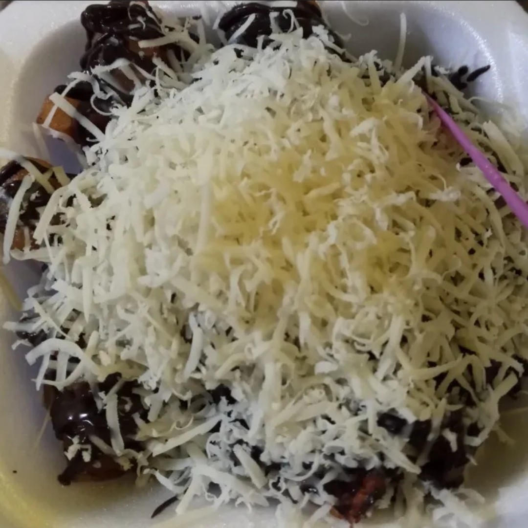 Pisang Glaz Coklat Keju Susu