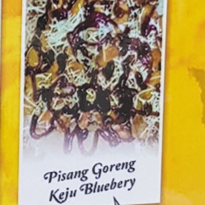 Pisang Goreng Keju Bluberry 