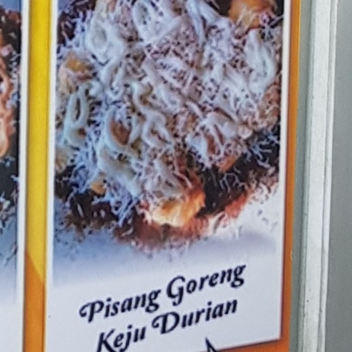 Pisang Goreng Keju Durian 