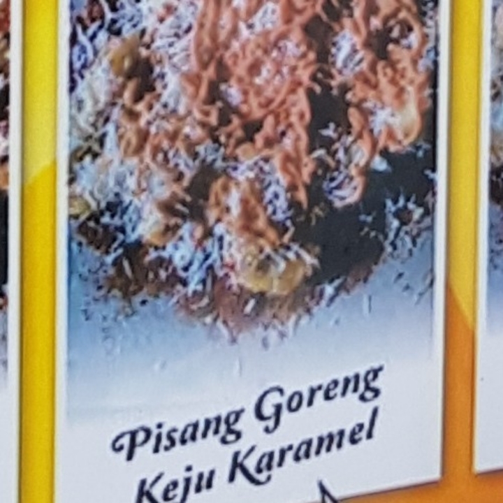 Pisang Goreng Keju Karamel