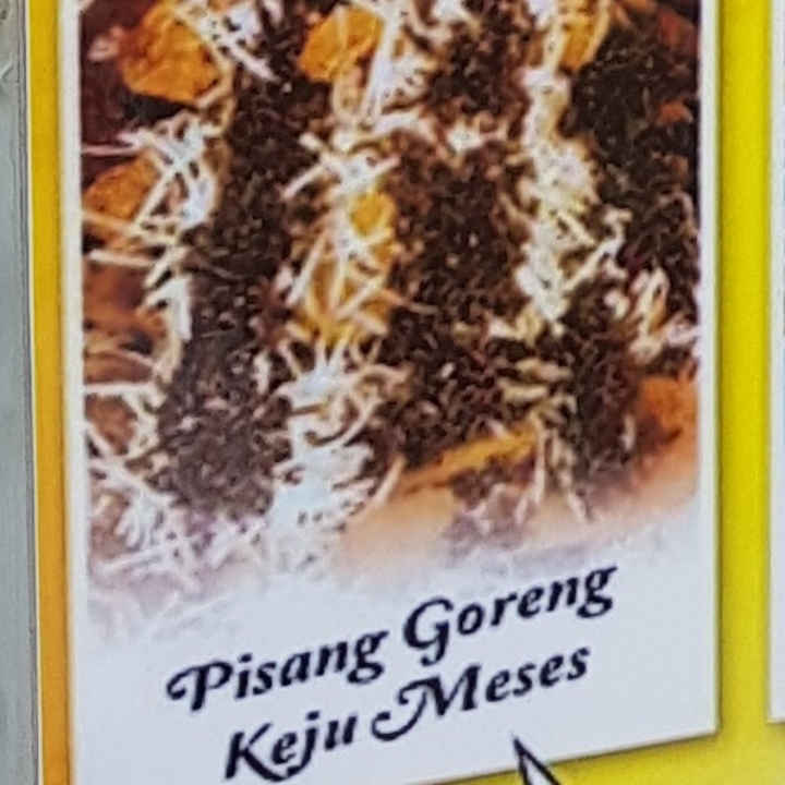 Pisang Goreng Keju Mesis