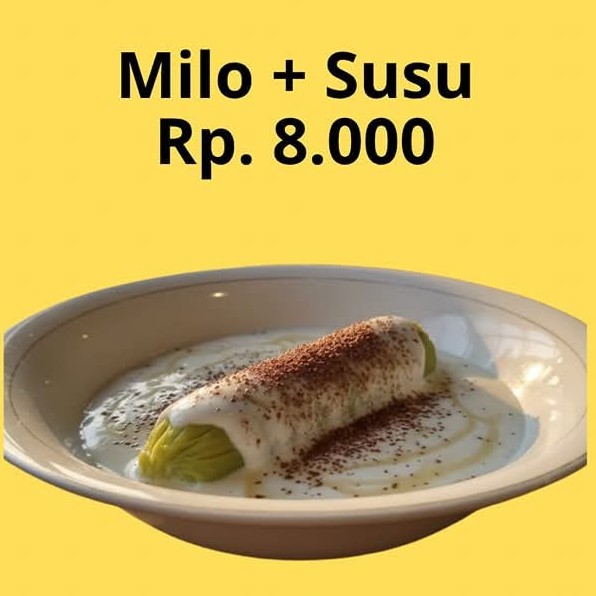 Pisang Ijo Milo Susu