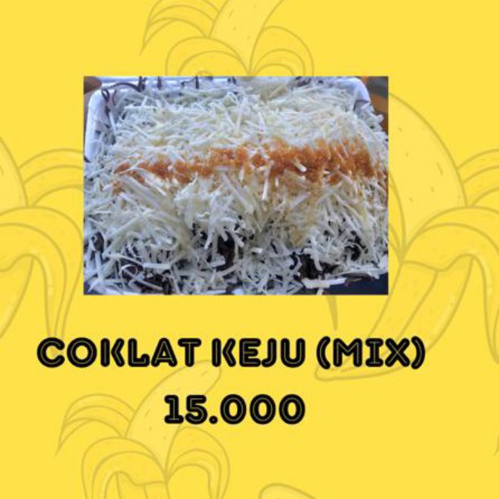 Pisang KATEBE Coklat Keju