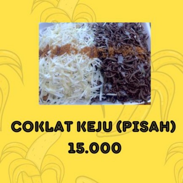 Pisang KATEBE Coklat Keju