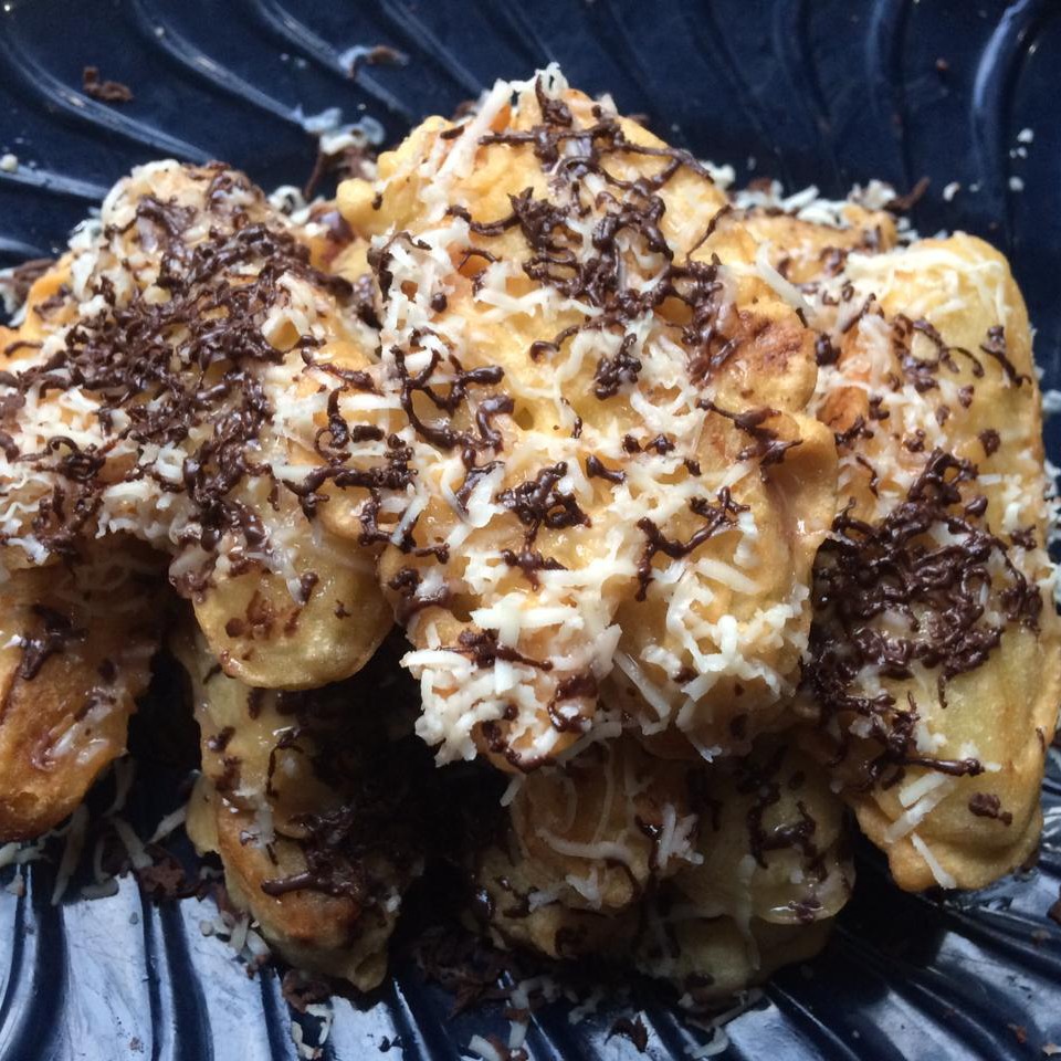 Pisang Keju Coklat