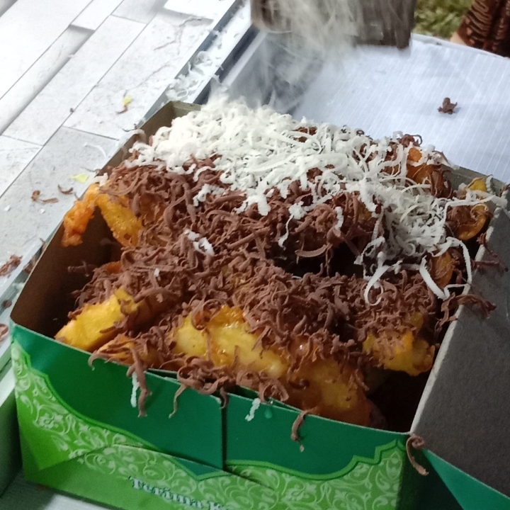 Pisang Keju Coklat