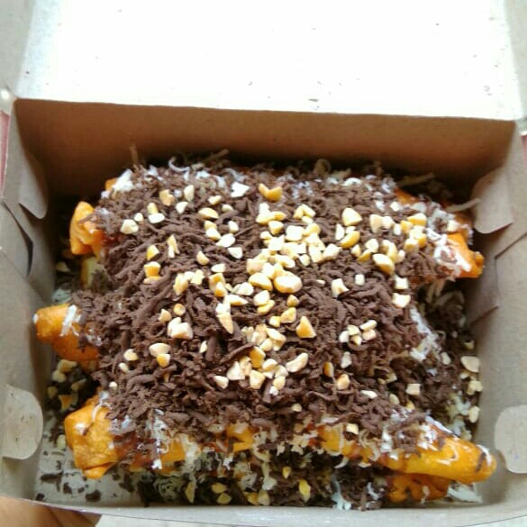 Pisang Keju Coklat Kacang