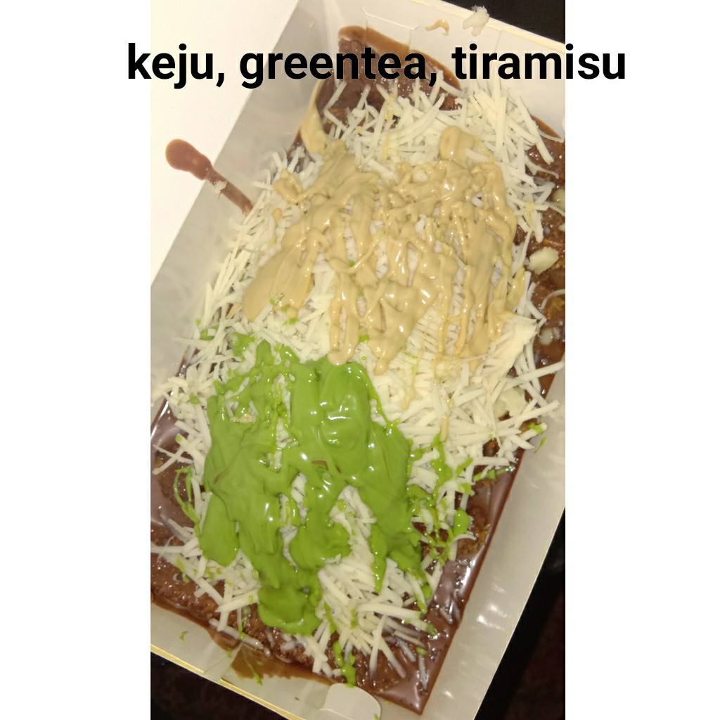 Pisang Keju Green Tea Tiramisu