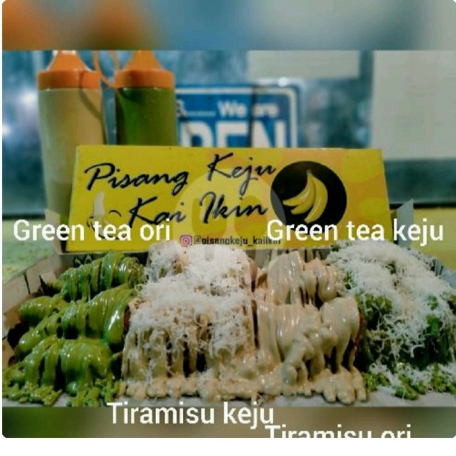 Pisang Keju Greentea Keju