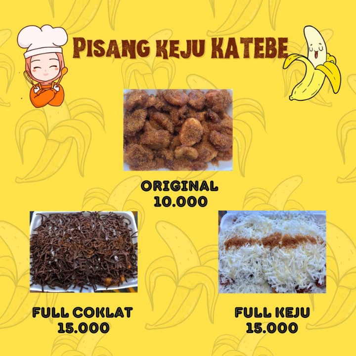 Pisang Keju KATEBE Original