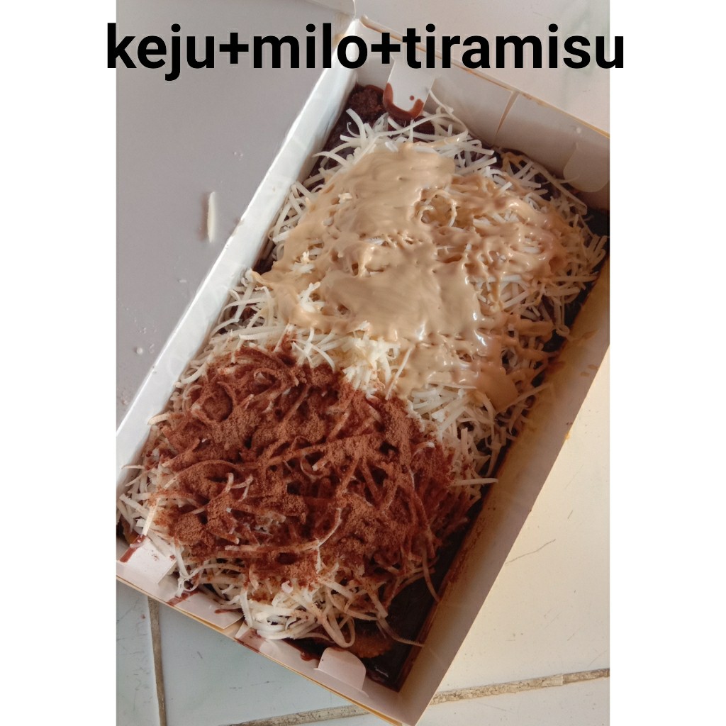 Pisang Keju Milo Tiramisu