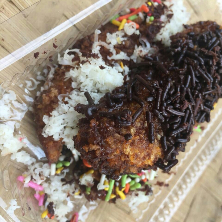 Pisang Krispy Isian Coklat Lumer 2