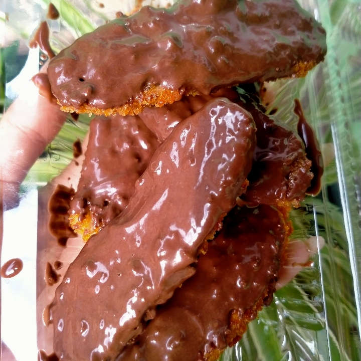 Pisang Krispy Rasa COKLAT