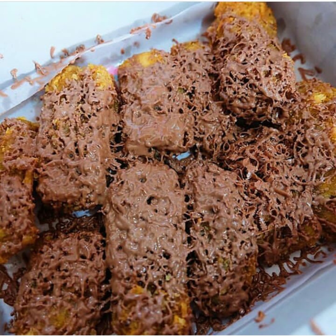 Pisang Nuget Rasa Coklat