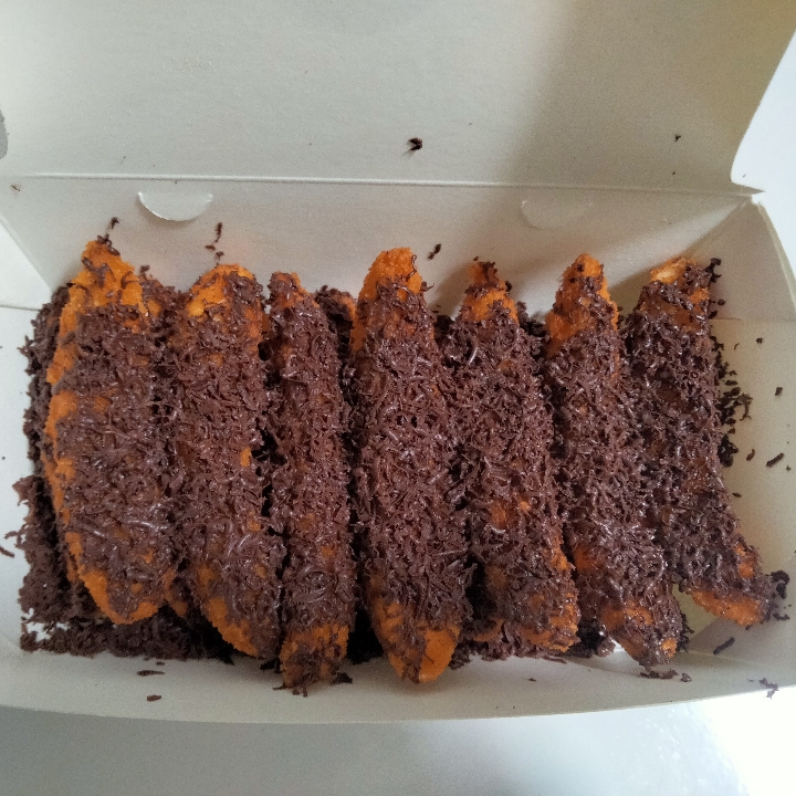 Pisang Nugget Coklat