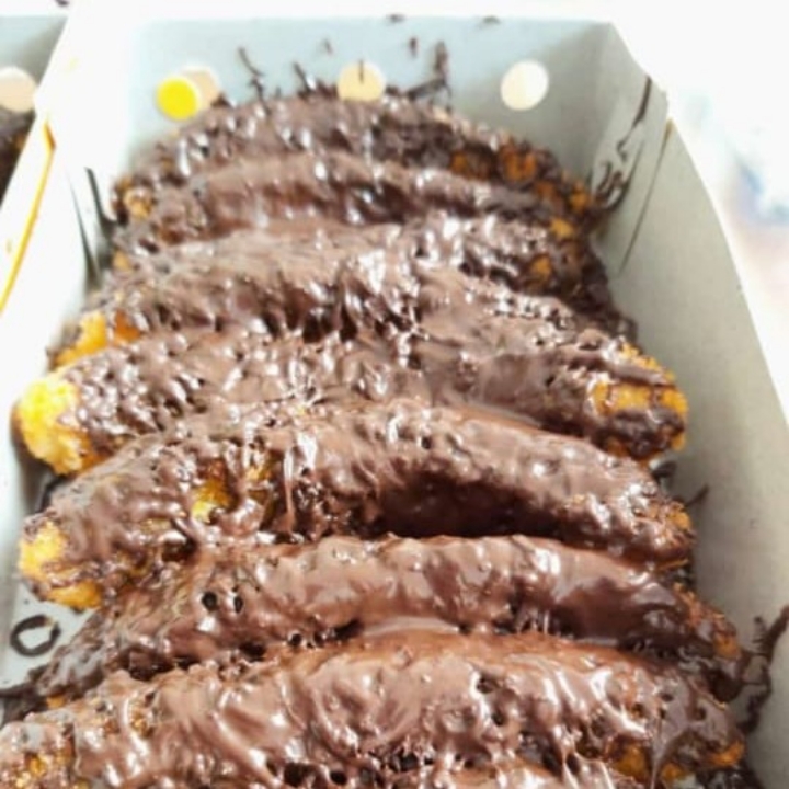 Pisang Nugget Coklat