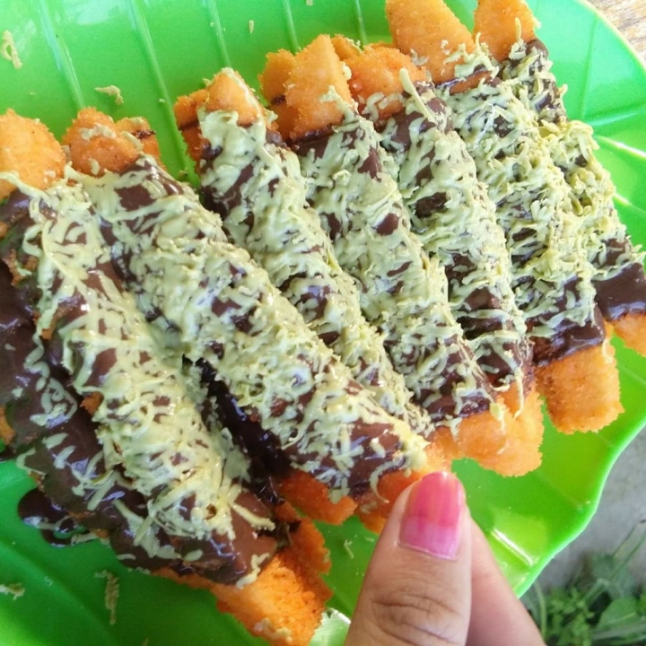 Pisang Nugget Coklat Greentea