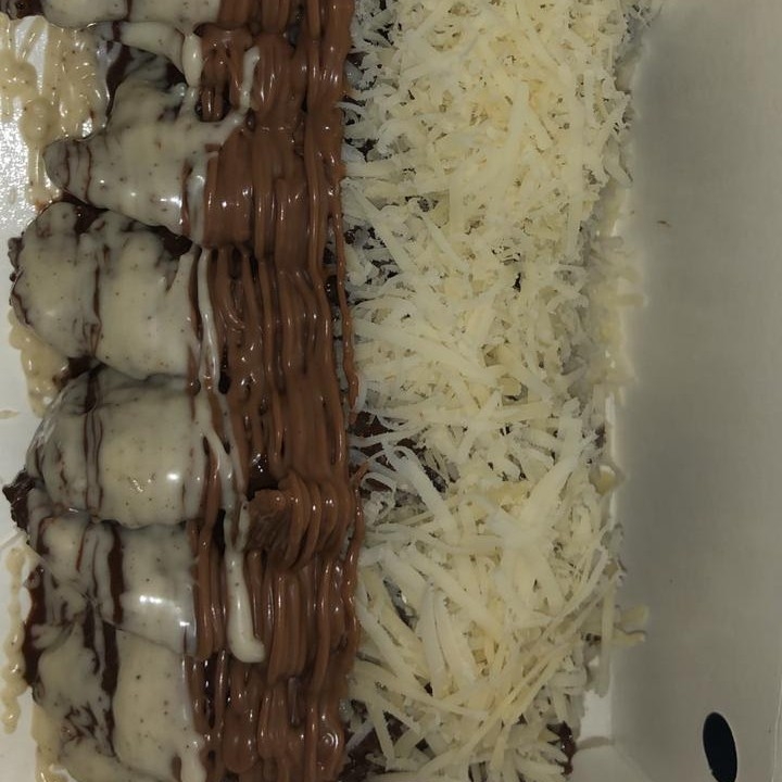 Pisang Pasir Alir Rasa Keju Cafucino Tiramisu