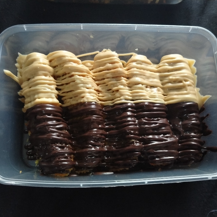 Pisang Pasir Lumer Tiramisu - Choco